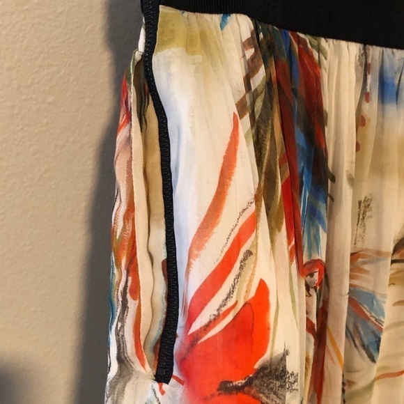 Milly Tropical Print Skirt - Picture 4 of 6